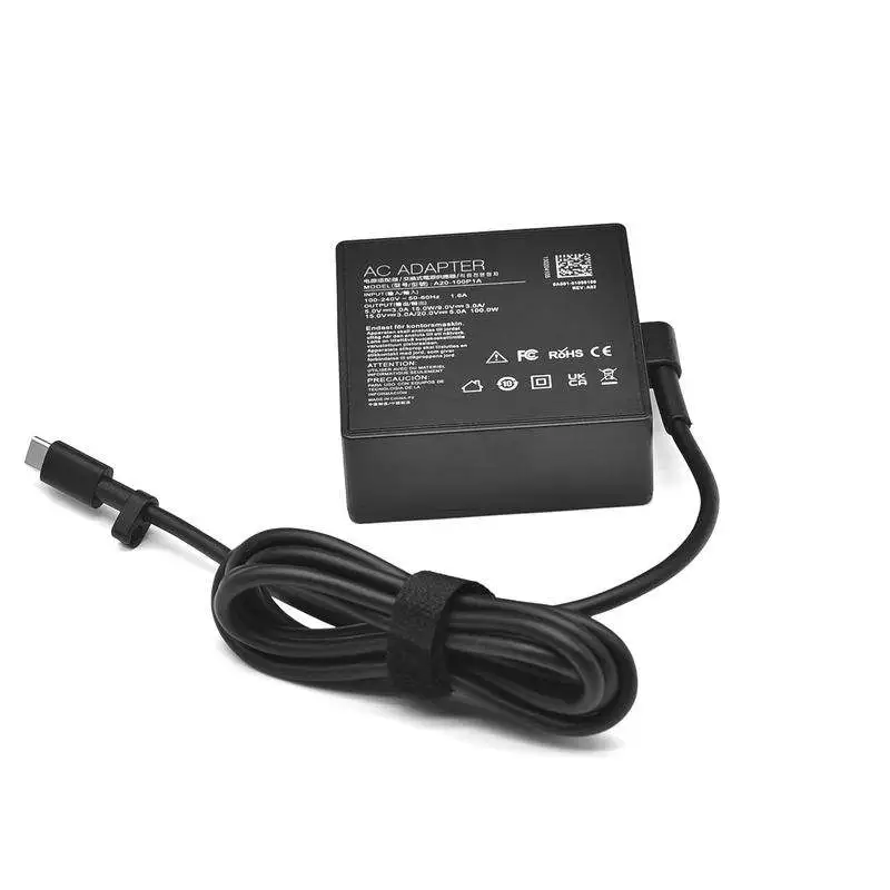 Адаптер питания Type-C PD USB C, 100 Вт, 20 В, 5 А для ноутбука Asus