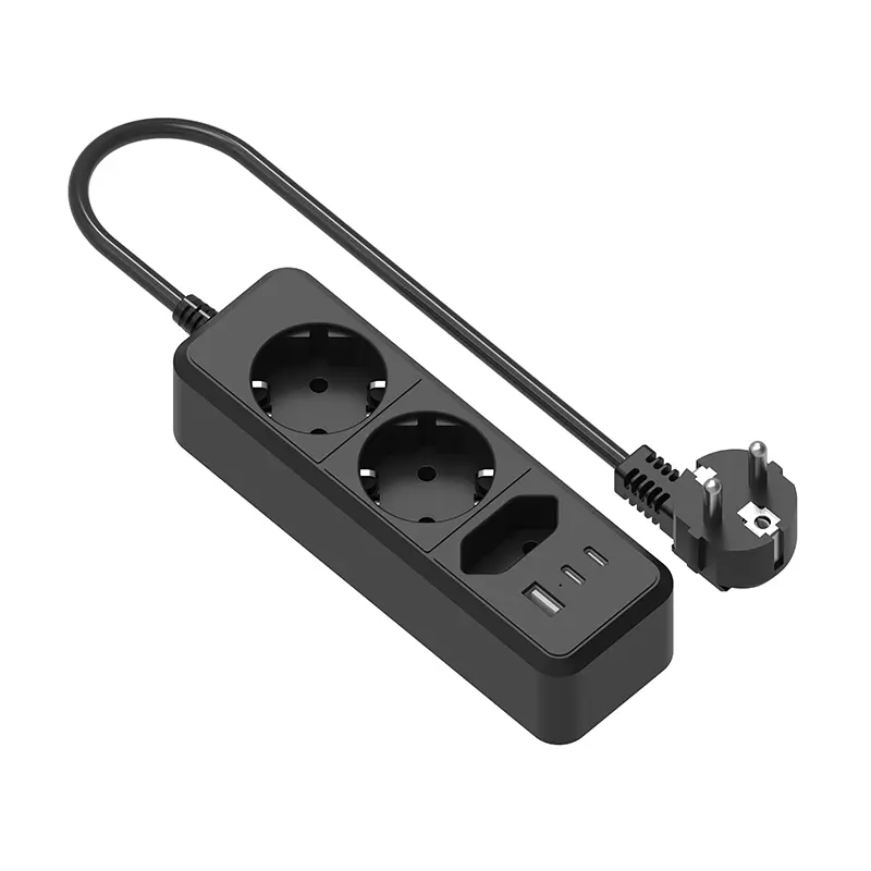 2 розетки EU Power Strip