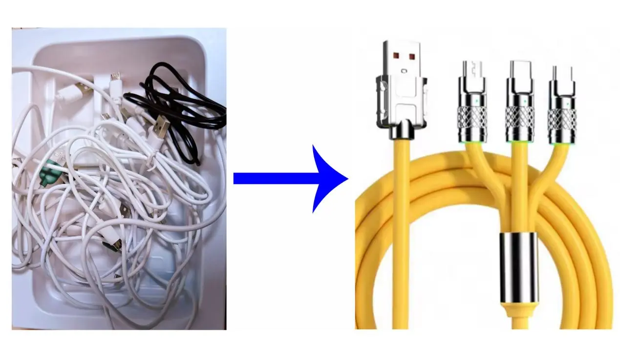 Starwell запускает Tri-Зарядную Pro: Ultimate Universal Data Cable 3-в-1 для LIF без помех.