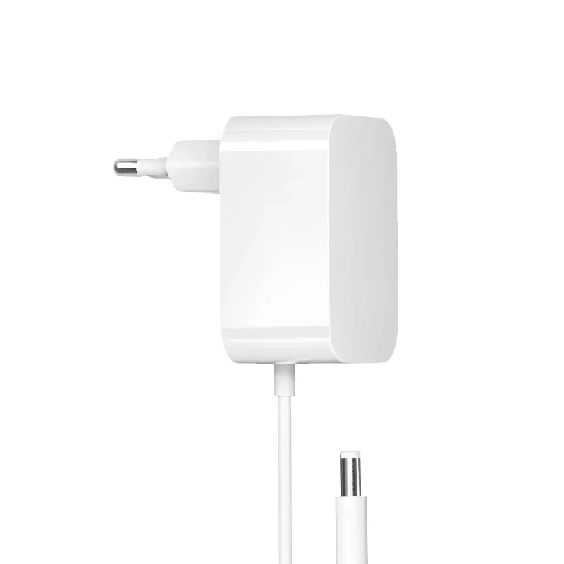 Настенный адаптер питания с вилкой европейского стандарта, 24 Вт, 12 В, 2 А