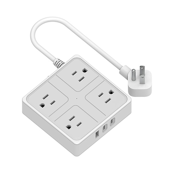 4 розетки US Power Strip