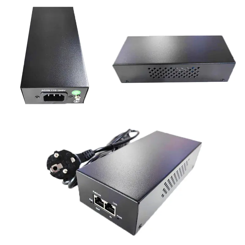 Инжектор PoE 48 В, 90 Вт, адаптер PoE